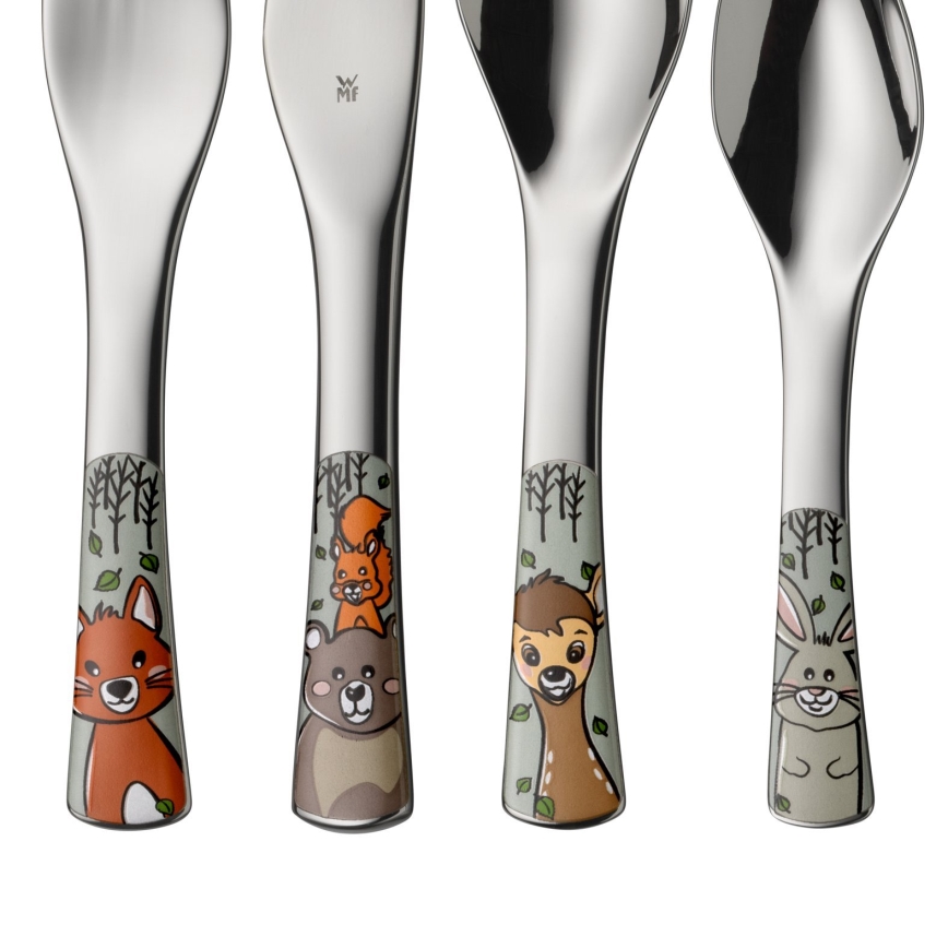 WMF - Kinderbesteck-Set FOREST FRIENDS 4 Stk.
