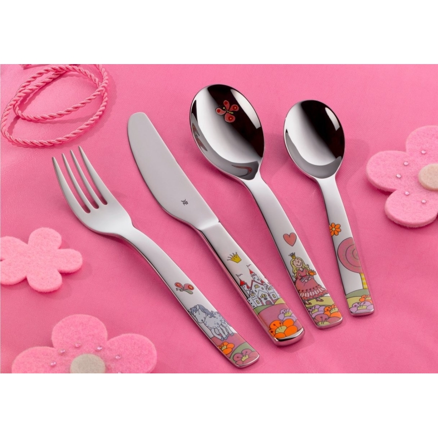 WMF - Kindergeschirr und -besteck Prinzessin Anneli 6-teilig