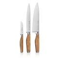 WMF - Küchenmesser-Set GRAND WOOD, 3-teilig
