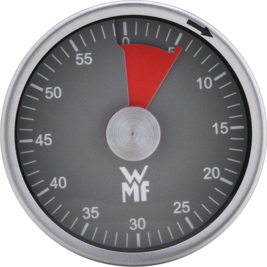 WMF - Magnetische Küchenuhr aus Edelstahl