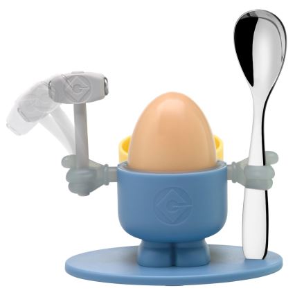WMF - MCEGG MIMONI Eierbecher, blau/gelb