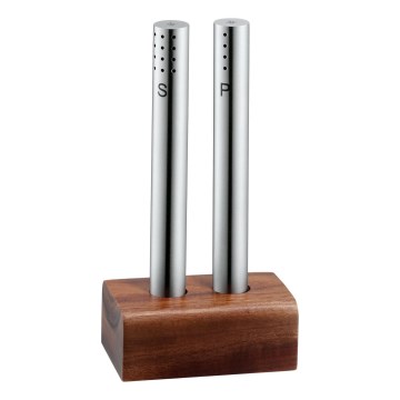WMF - Salz- und Pfefferstreuer 2 Stück 7,8 cm Akazie