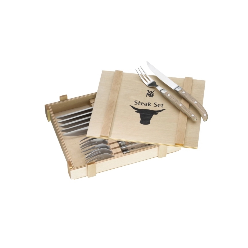 WMF - Steakbesteck-Set RANCH, 12-teilig