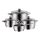 WMF - Topfset 4 Stk. QUALITY ONE Edelstahl