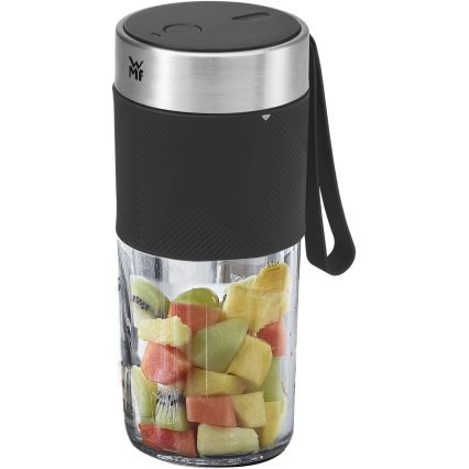 WMF - Tragbarer Smoothie-Mixer KITCHENminis 50W/7,4V 1200 mAh Edelstahl