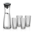 WMF - Wasserkaraffe Basic 1 l + 4 Gläser
