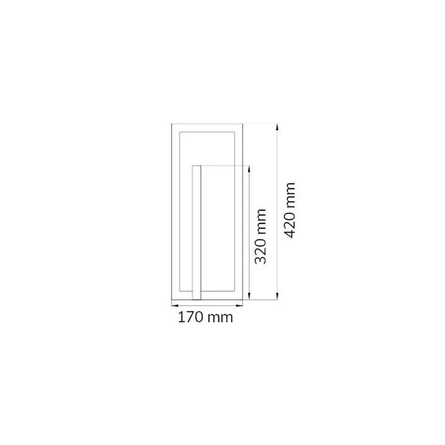 Wofi 11026 - Dimmbare LED-Tischlampe ZENIT LED/11W/230V