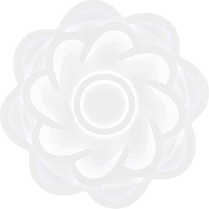 Wofi 11213 - Dimmbare LED-Deckenleuchte ICA LED/52W/230V 2700-5500K + Fernbedienung