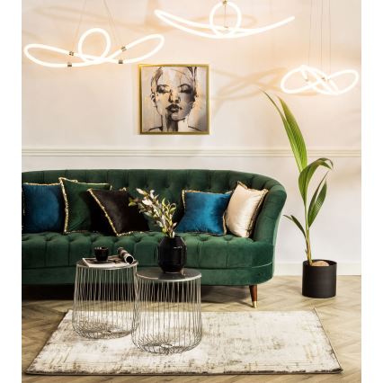 Wofi 11348 - LED dimmbare Hängeleuchte an Seil MIRA LED/39W/230V 3000K