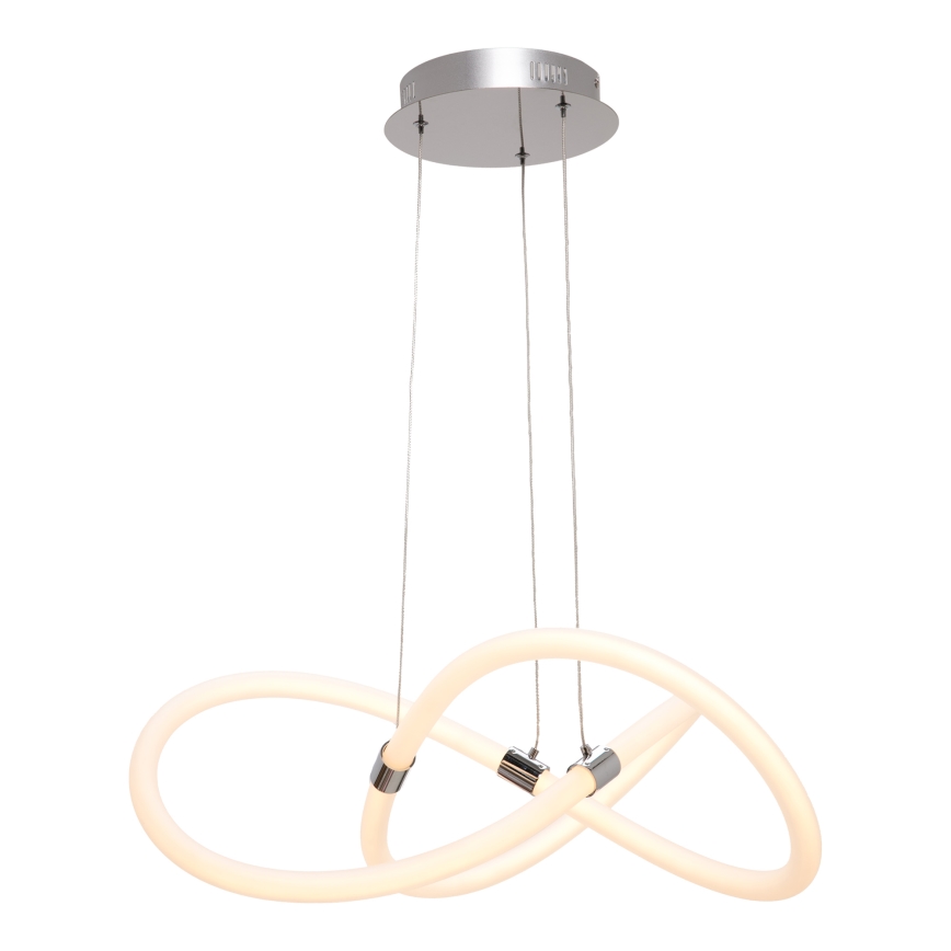 Wofi 11348 - LED dimmbare Hängeleuchte an Seil MIRA LED/39W/230V 3000K