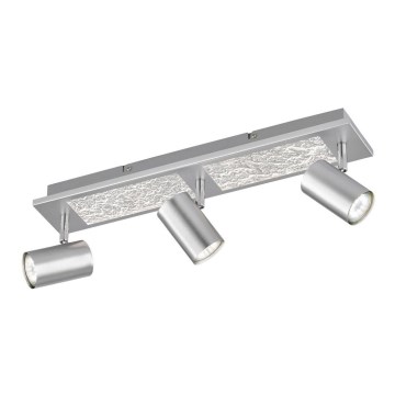 Wofi 11591 - LED Einbauleuchte BALI 3xGU10/5W/230V + 2xLED/6W/230V 3000K