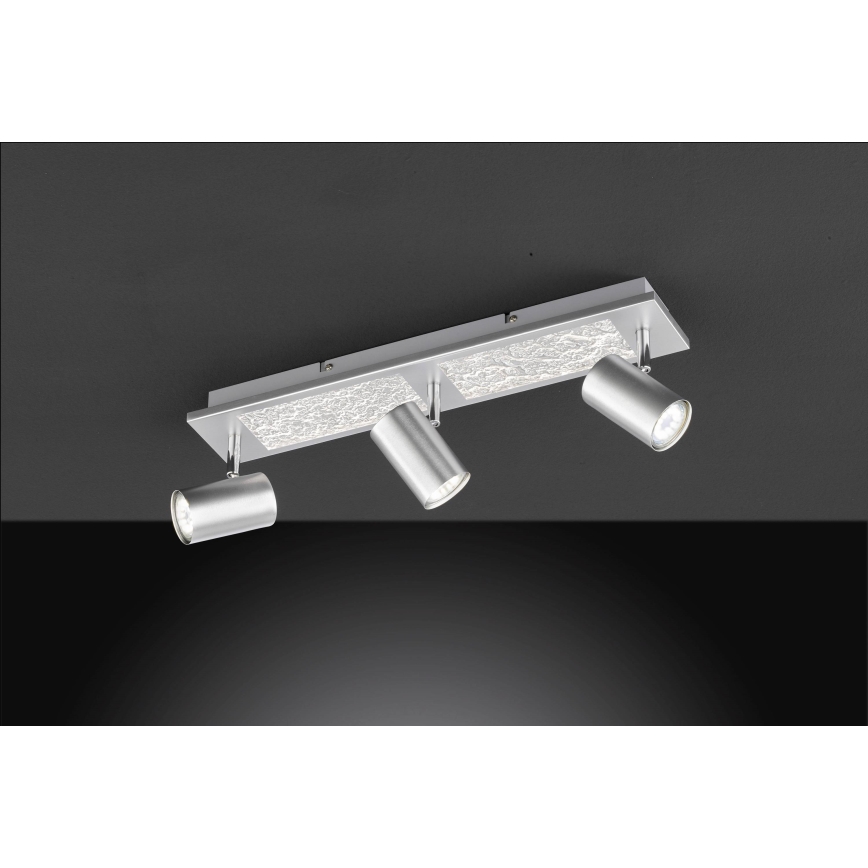 Wofi 11591 - LED Einbauleuchte BALI 3xGU10/5W/230V + 2xLED/6W/230V 3000K