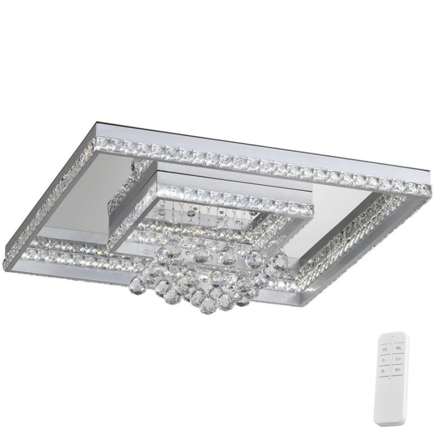 Wofi 11638 – Dimmbare LED-Deckenleuchte MEDLEY LED/51,5W/230V 2800-5500K + Fernbedienung