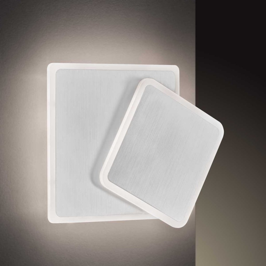 Wofi 12052 - LED-Deckenleuchte SUTTER LED/10,5W/230V 3000K matt Chrom