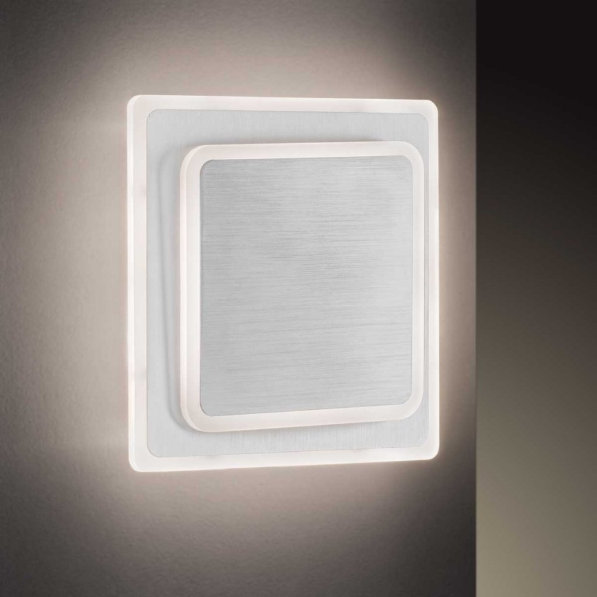 Wofi 12052 - LED-Deckenleuchte SUTTER LED/10,5W/230V 3000K matt Chrom