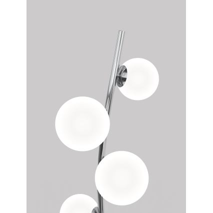 Wofi 3014-907 - LED-Stehlampe NANCY 9xG9/3,5W/230V glänzendes Chrom