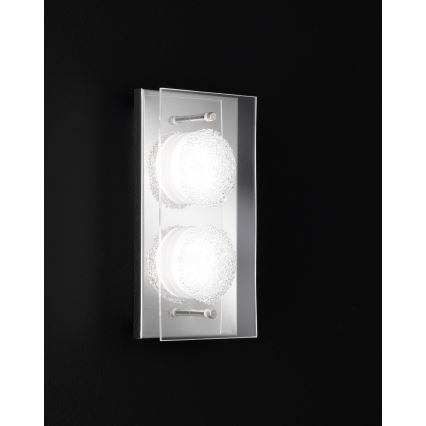 Wofi 4085.02.01.7000 - LED-Wandbeleuchtung NAMUR 2xLED/5,5W/230V 3000K