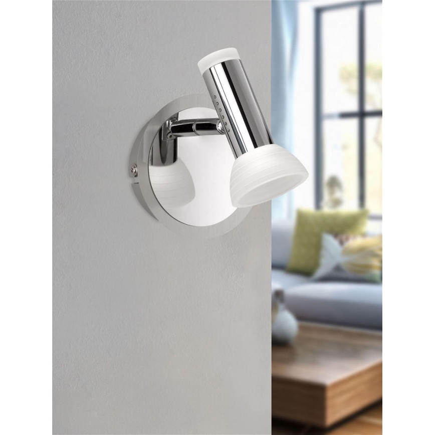 Wofi 4250.02.54.6000 - LED Wand-Spotlight LANA 1xLED/3,5W/230V