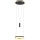 Wofi 6054-302 - Dimmbare LED-Hängeleuchte an Schnur JESSE LED/15,5W/230V schwarz