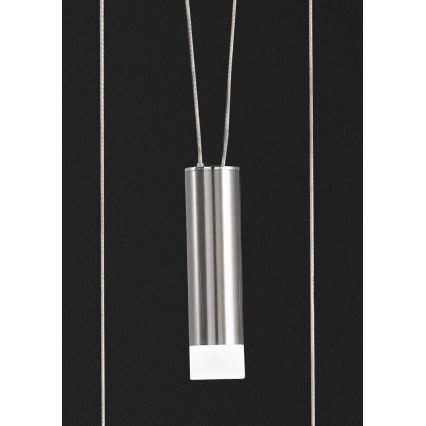Wofi 7263.06.54.6000 - LED dimmbare Hängeleuchte an Seil JETTE 3xLED/7,5W/230V + 3xLED/1W