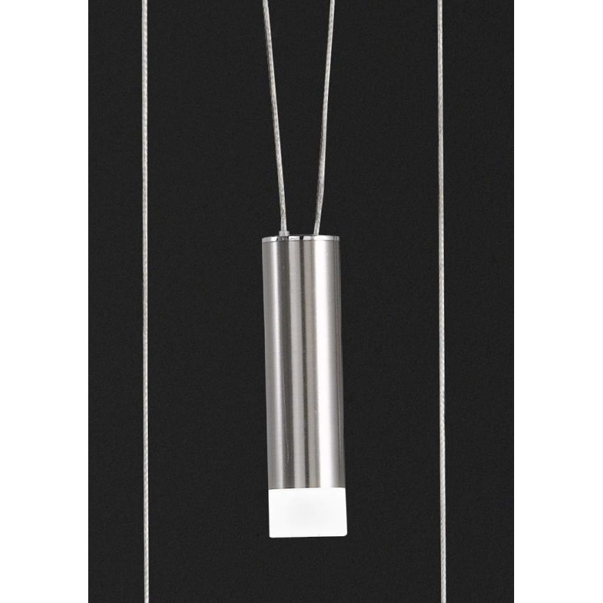 Wofi 7263.06.54.6000 - LED dimmbare Hängeleuchte an Seil JETTE 3xLED/7,5W/230V + 3xLED/1W