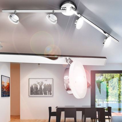 WOFI 7614.04.01.0000 - LED Strahler COMO 4xLED/4W