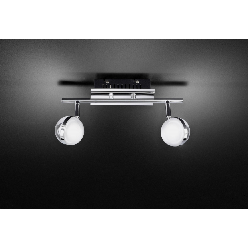 Wofi 7740.02.01.1000 - LED-Strahler FULTON 2xLED/6W/230V 3000K