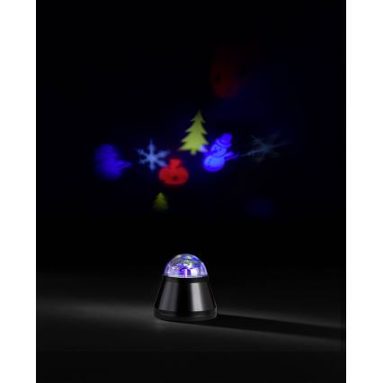 Wofi 80039 - Dekorative LED-Beleuchtung mit Projektor TRAY LED/4W/230V