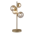 Wofi 8014.04.14.9000 - LED Tischlampe VILLA 4xG9/3W/230V goldfarben