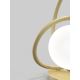 Wofi 8014-201 - LED-Tischlampe NANCY 2xG9/3,5W/230V golden/weiß