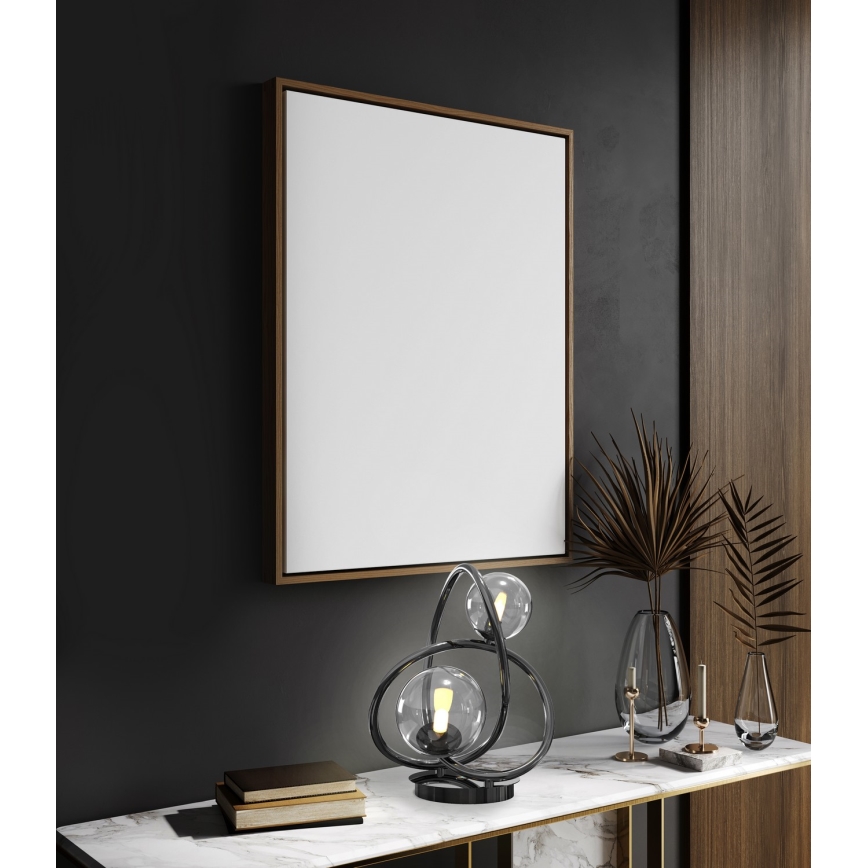 Wofi 8014-205 - LED-Tischleuchte NANCY 2xG9/3,5W/230V schwarz/glänzendes Chrom
