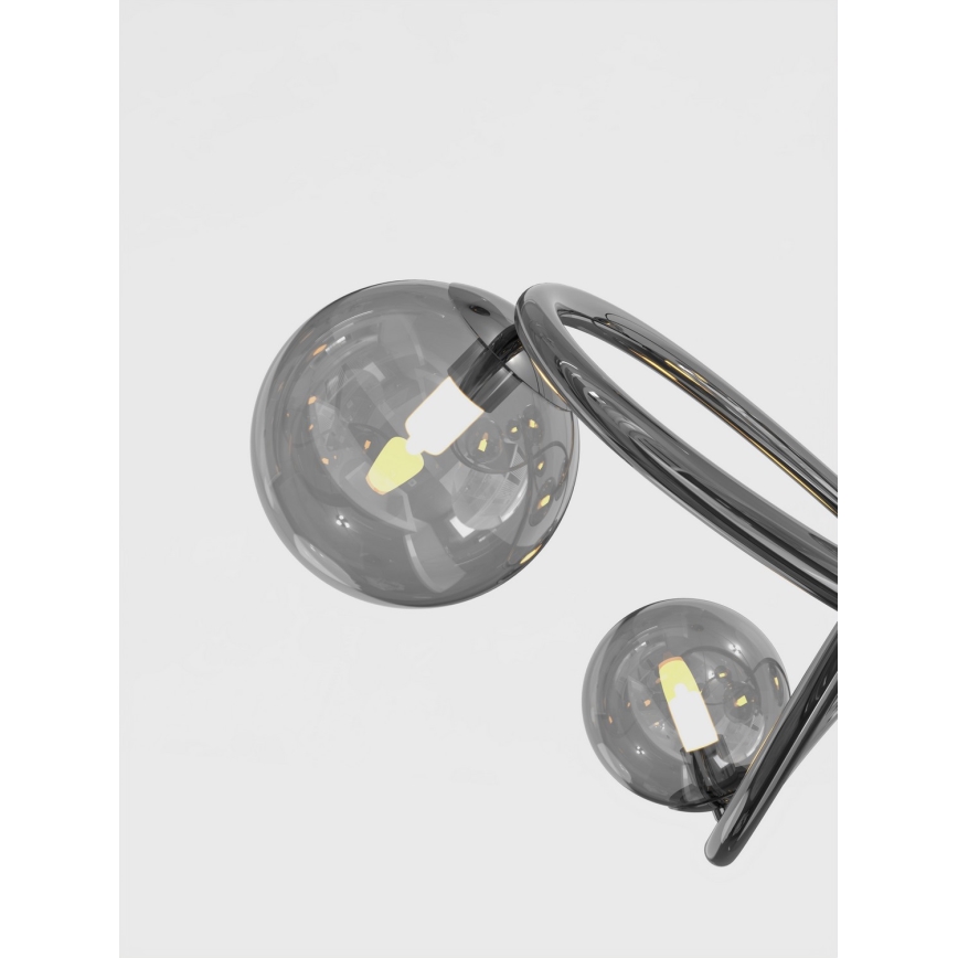 Wofi 8014-205 - LED-Tischleuchte NANCY 2xG9/3,5W/230V schwarz/glänzendes Chrom