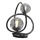 Wofi 8014-205 - LED-Tischleuchte NANCY 2xG9/3,5W/230V schwarz/glänzendes Chrom