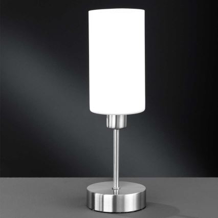 Wofi 830701640330 - Dimmbare Tischleuchte mit Touch-Funktion LOFT 1xE14/40W/230V