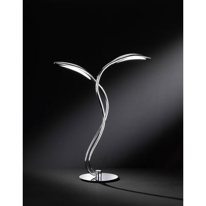 Wofi 8326.02.01.5000 - Dimmbare LED-Tischlampe mit Touch-Funktion HAMPTON 2xLED/5,2W/230V