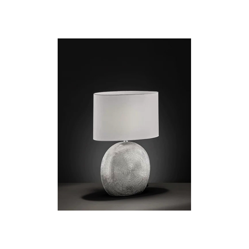Wofi 8456.01.70.6100 - Tischlampe LEGEND 1xE27/60W/230V