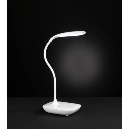 Wofi 8470.01.06.0000 - Dimmbare LED-Tischleuchte NECK 1xLED/2W/230V