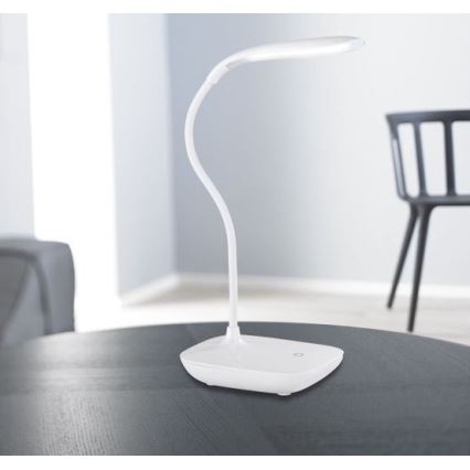 Wofi 8470.01.06.0000 - Dimmbare LED-Tischleuchte NECK 1xLED/2W/230V