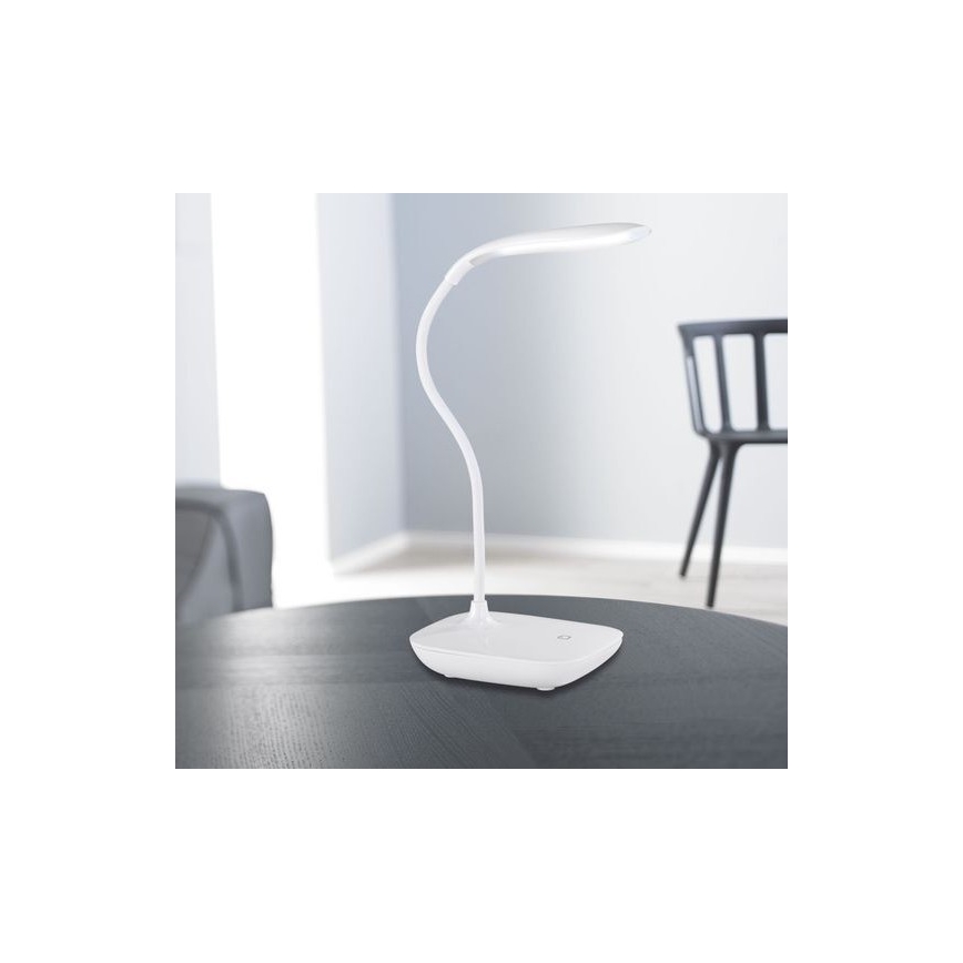 Wofi 8470.01.06.0000 - Dimmbare LED-Tischleuchte NECK 1xLED/2W/230V