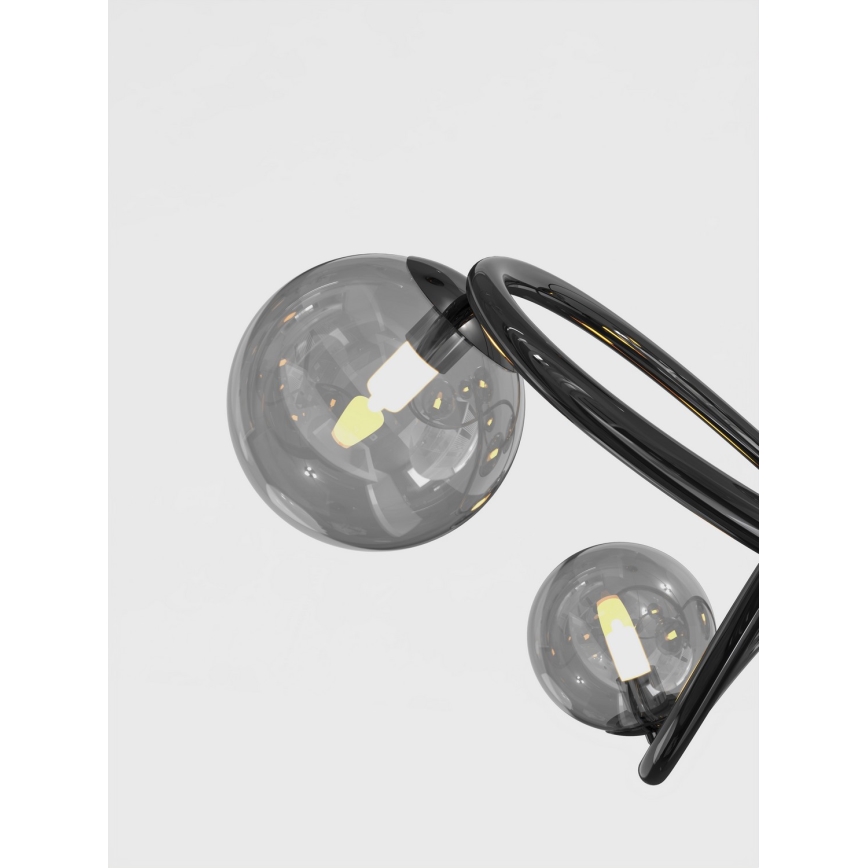 Wofi 9014-1205 - LED-Anbauleuchte NANCY 12xG9/3,5W/230V schwarz/glänzendes Chrom