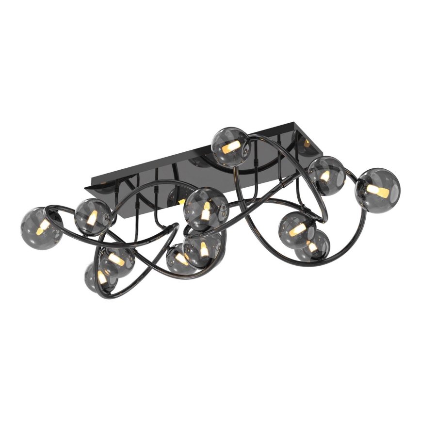 Wofi 9014-1205 - LED-Anbauleuchte NANCY 12xG9/3,5W/230V schwarz/glänzendes Chrom