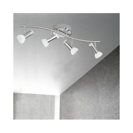 Wofi 9250.08.54.6000 – Dimmbarer LED-Strahler LANA 4xLED/3,5W/230V