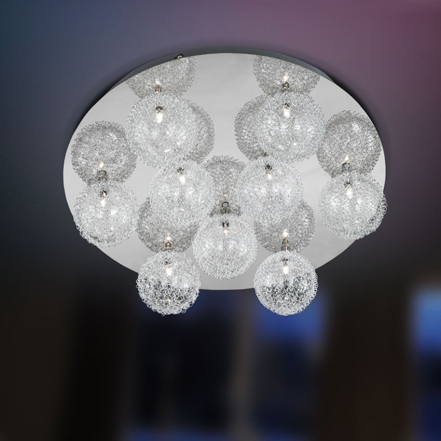 WOFI 9306.10.01.0000 - Stehlampe ARC 9xG4/20W