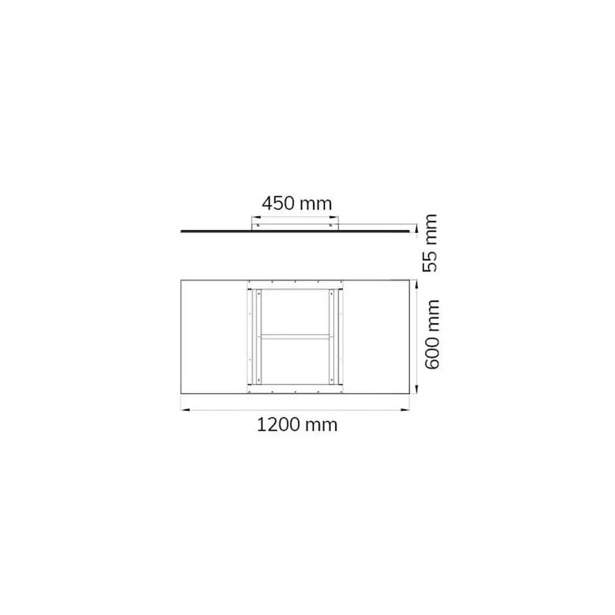 Wofi 9693.01.70.5200 - Dimmbare LED-Deckenleuchte LIV LED/44W/230V 2800-5500K + Fernbedienung