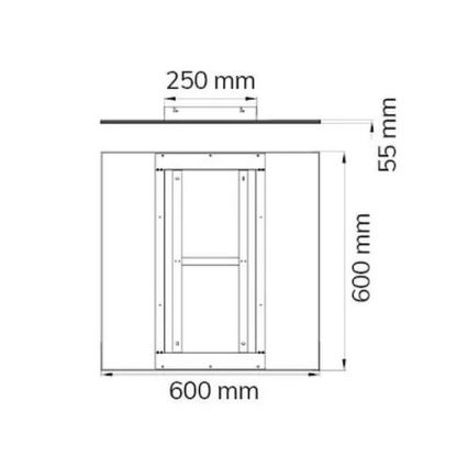 Wofi 9693.01.70.6600 - Dimmbare LED-Deckenleuchte LIV LED/36W/230V 2800-5500K + Fernbedienung