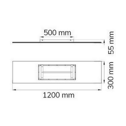 Wofi 9693.01.70.9000 - Dimmbare LED-Deckenleuchte LIV LED/36W/230V 2800-6800K + Fernbedienung