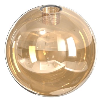 Wofi - Ersatzglas für Hängeleuchte, Tischleuchte, Stehleuchte und Wandleuchte VILLA d 15 cm beige