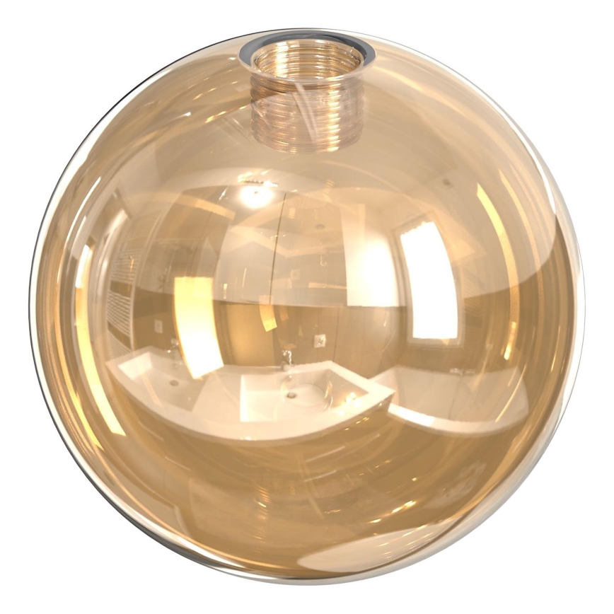 Wofi - Ersatzglas für Hängeleuchte, Tischleuchte, Stehleuchte und Wandleuchte VILLA d 15 cm beige