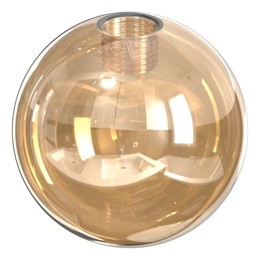 Wofi - Ersatzglas für Hängeleuchte, Tischleuchte, Stehleuchte und Wandleuchte VILLA d 8 cm beige