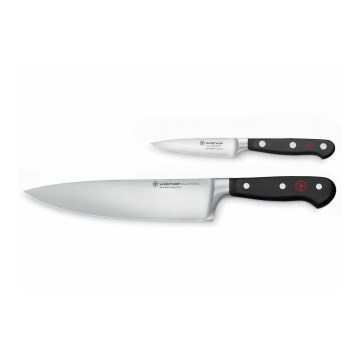 Wüsthof - Klassisches Küchenmesser-Set 2-teilig schwarz